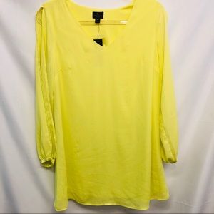 NWT Worthington Open Slit Sleeve Shift Dress